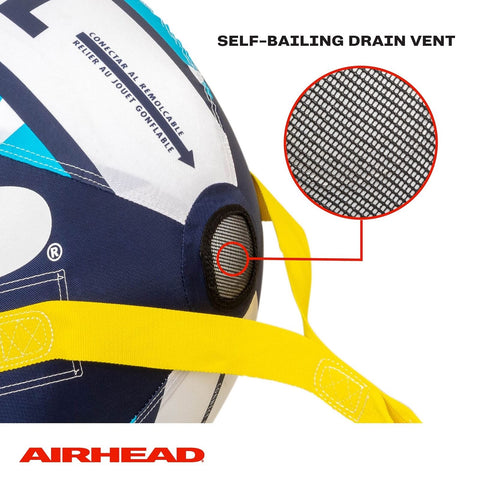Airhead Booster Ball - Towable Tube Rope Performance Ball - Works for Boating...
