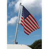 TaylorMade Products, Flag Pole Set, Polished Stainless Steel 24 inch Length