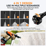 Cordless Pressure Washer, 1080 PSI 2.5 GPM Brushless Portable Pressure Washer...