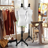 SereneLife Torso Display Female Mannequin with Adjustable Height (52-64 Inche...