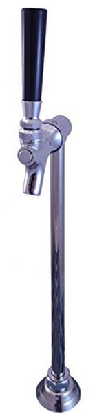 Upright Slim Chrome Beverage Tower, Kegerator, Countertop, All SS304 Contact ...