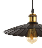 JONATHAN Y JYL9062A Lotus 12.25" Adjustable Metal LED Pendant, Traditional, O...