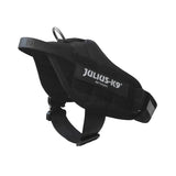 Julius-K9 IDC Stealth Powerharness with Cobra Buckles, Size: M/0, Black