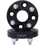 VLAOSCHI Black Forged 4x100 Hubcentric Wheel Spacers 1 Inch with 12x1.5 Studs...