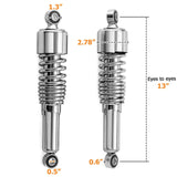 Mofun Preload Adjustable 13" Rear Shocks Lowering Kit Compatible with Harley ...