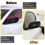 Side Rearview Mirror Guard Cover Trim Compatible with Chevrolet Corvette C8 2...