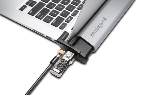 Kensington MacBook and Surface Laptop Locking Station with Combo Lock Cable (...