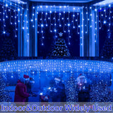 JXLEDAYY Christmas Lights Super Long 1280 LED 131 FT LED String Lights with 2...