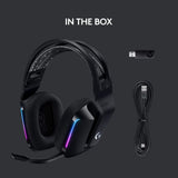 Logitech G733 Lightspeed Wireless Gaming Headset with Suspension Headband, Li...