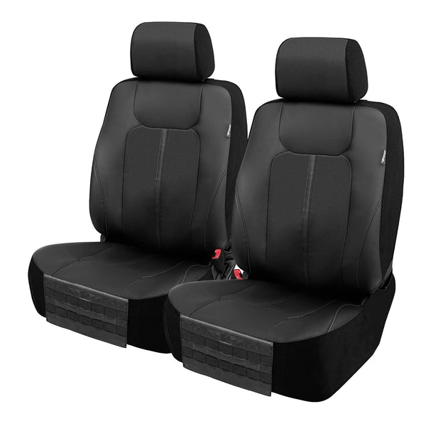 Carson Heavy Duty Truck Seat Covers for Front Seats; Fits Full-Size SUV or Tr...