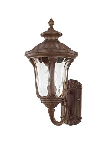 Livex Lighting 7652-58 Oxford 1 Light Imperial Bronze Cast Aluminum Wall Lant...