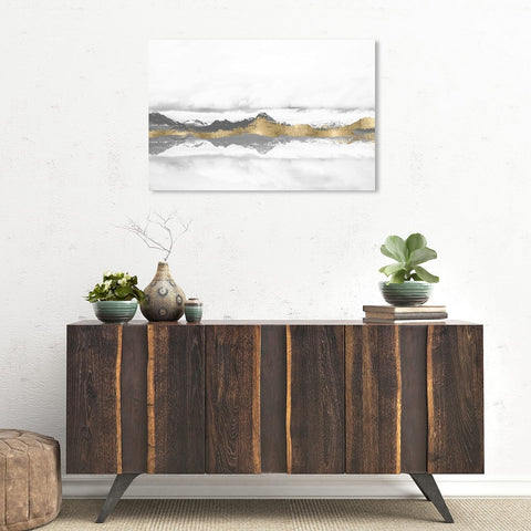 The Oliver Gal Artist Co. Abstract Wall Art Canvas Prints 'Stood Still and Wo...