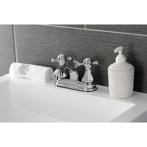 Kingston Brass KB4601BX Metropolitan 4" Centerset Bathroom Faucet, 6.25 x 4 x...