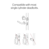 August Home Smart Lock + Connect, Black Wi-Fi Lock