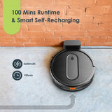 Robot Vacuum and Mop Combo, 3 in 1 Mopping Robotic Vacuum Cleaner with Schedu...