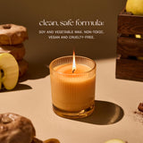 Half Baked Apple Cider Smash Scented Candle by Snif, Festive Fall Candle, 200...