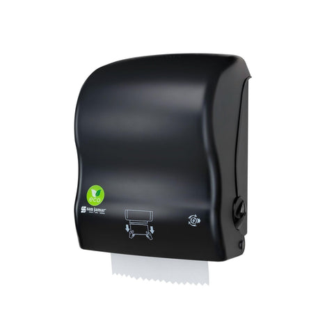 San Jamar Ecologic Simplicity Recycled Plastic Manual Paper Towel Dispenser, ...