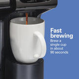 Hamilton Beach FlexBrew Trio 2-Way Coffee Maker, Compatible with K-Cup Pods o...