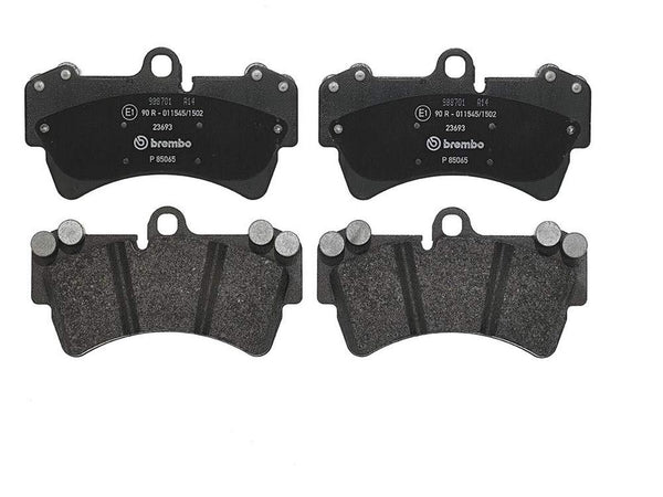 Brembo P85065 Low-Met Front Disc Brake Pad Set AUDI/PORSCHE/VW OE# 95535193911