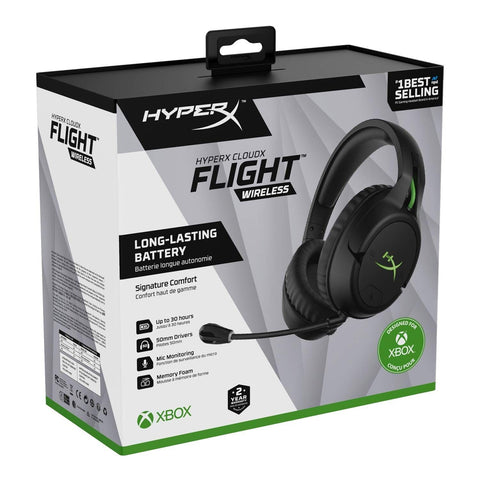 HyperX CloudX Flight &#8211; Wireless Gaming Headset, Official Xbox Licensed, Co