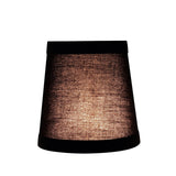 Aspen Creative 32046-5B, Hardback Empire Clip-On Chandelier Lamp Shade, Black...