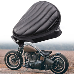Black Motorcycle Solo Seat Spring Base Plate Bracket Compatible With Sportste...