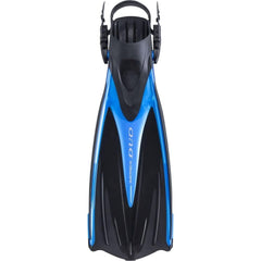 TUSA SF-0102 Imprex Duo Scuba Diving Fins, Small, Fishtail Blue