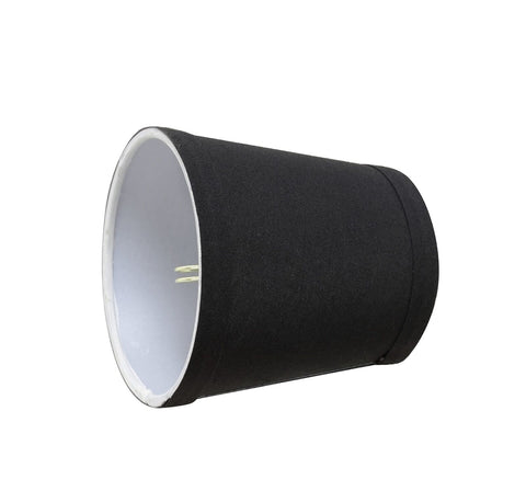 Aspen Creative 32046-5B, Hardback Empire Clip-On Chandelier Lamp Shade, Black...