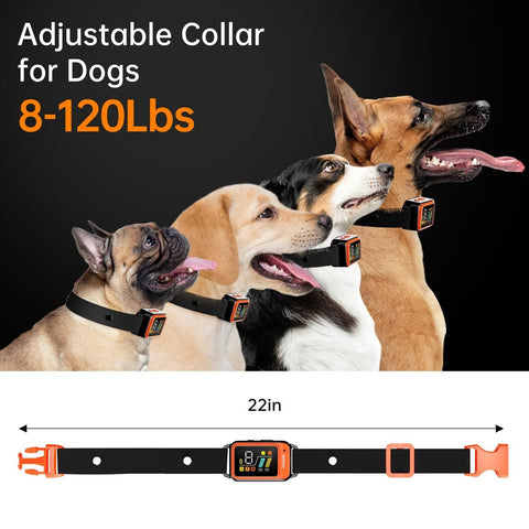 Dog Bark Collar,Rechargeable Smart Barking Collar, Anti Bark Training Collar ...