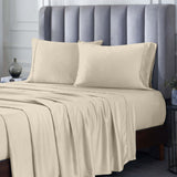 Superior 300 Thread Count Rayon from Bamboo Sheet Set, Cooling, Silky Soft, H...