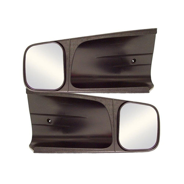 CIPA 10900 Custom Towing Mirror - Chevy/GMC/Cadillac, Pair, black