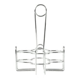 G.E.T. Metal Condiment Condiment Caddy with Number Holder, 4 Compartment, Chr...