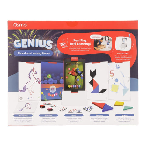 Osmo - Genius Starter Kit for Fire Tablet-5 Educational Learning Games-Ages 6...