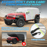 SUPAREE Cab Cover fits Jeep JK JL 4 Door Cover 2007-2025, Covers fits Jeep Wr...