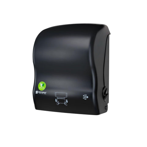 San Jamar Ecologic Simplicity Recycled Plastic Manual Paper Towel Dispenser, ...