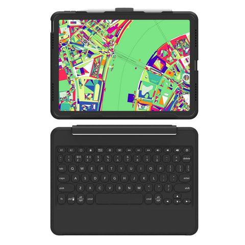 ZAGG Rugged Book Detachable Case and Magnetic-Hinged Keyboard for iPad Air 11...