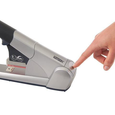 Rapid 02892 Heavy Duty Cartridge Stapler, 80 Sheet Capacity, Silver