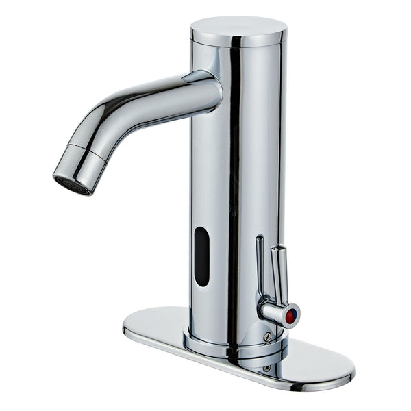 Hands Free Automatic Faucet,Touchless Bathroom Faucet with Temperature Contro...