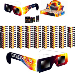 Solar Eclipse Glasses AAS Approved 2024 - [100 Pack] Bulk Retail Ready...