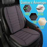 Car Seat Cushion with Back Support Pillow: Front Back Cushion & Seat Cushion ...