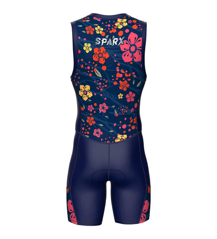 Sparx Men`s Triathlon Suit Trisuit Race Skinsuit Cycling Speed Suit Italian F...