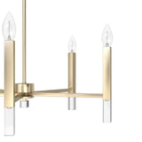 Hunter - Sunjai 5-light Alturas Gold, Large Chandelier, Dimmable, Formal Styl...