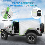 SUPAREE Cab Cover fits Jeep JK JL 4 Door Cover 2007-2025, Covers fits Jeep Wr...