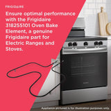 Frigidaire 318255101 Bake Element Range/Stove/Oven, Black