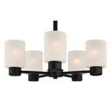 Westinghouse 6353800 Sylvestre Five-Light Indoor Chandelier, Oil Rubbed Bronz...