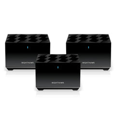 NETGEAR Nighthawk Tri-band Whole Home Mesh WiFi 6 System (MK83) &#8211; AX3600 R