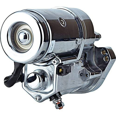 DB Electrical 410-22073 Chrome 2.4KW Starter Compatible With/Replacement For...