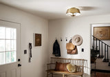 Kichler Pendant/Semi Flush 3Lt Brushed Natural Brass 3 Light