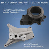 JDMSPEED EBP Valve Upgrade Turbo Pedestal & Exhaust Housing for 1999.5-2003 F...