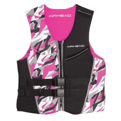 Airhead Women's CAMO COOL Kwik-Dry Neolite Flex Life Jacket, US Coast Guard A...
